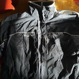 Men’s Columbia rain jacket. Durable 2XL
